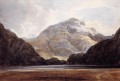 Bedg paisaje de acuarela Thomas Girtin Montaña